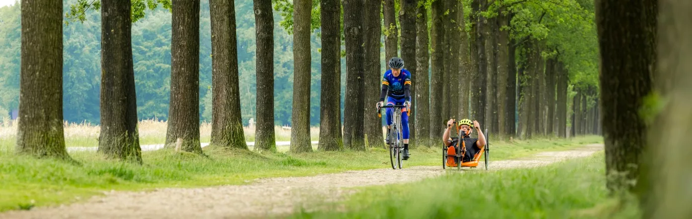 Fietsen met een handbike