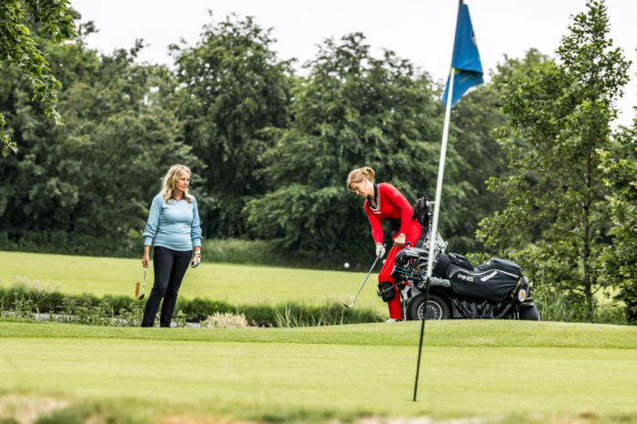 Golfen met paramotion rolstoel